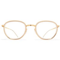 Mykita Kiva 263 Women’s Eyeglasses Gold Size 48 - Blue Light Block Available