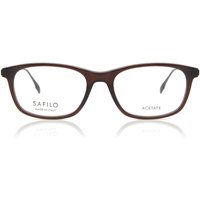 Safilo CALIBRO 04 09Q Men's Eyeglasses Brown Size 54 - Blue Light Block Available