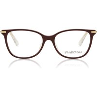 Swarovski SK2010F アジアフィット 1008 サングラス - 女性用 - バーガンディ