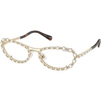 Swarovski SK7044 4013SB 青-Light Block サングラス - 女性用 - 金色