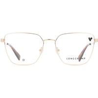 Longchamp LO2164 710 Women’s Eyeglasses Gold Size 52 - Blue Light Block Available