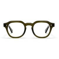 L.G.R Senegal 6861 Men's Eyeglasses Green Size 49 - Blue Light Block Available