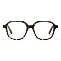 L.G.R Tunisi 6832 Men's Eyeglasses Tortoiseshell Size 53 - Blue Light Block Available
