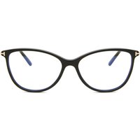 Tom Ford FT5616-B 001 Blue-Light Block Women’s Eyeglasses Black Size 54 - Blue Light Block Available