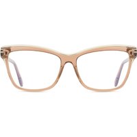 トム フォード トム フォード Tom Ford FT5619-B 045 青-Light Block サングラス - 女性用 - 茶色