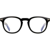 Tom Ford FT5629-B 001 Blue-Light Block Men's Eyeglasses Black Size 48 - Blue Light Block Available