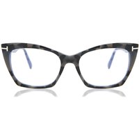 トム フォード トム フォード Tom Ford FT5709-B 056 青-Light Block サングラス - 女性用 - べっ甲shell