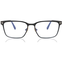 Tom Ford FT5733-B 002 Blue-Light Block Men's Eyeglasses Black Size 55 - Blue Light Block Available