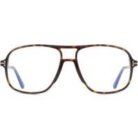 トム フォード トム フォード Tom Ford FT5737-B 052 青-Light Block サングラス - 男性用 - べっ甲shell