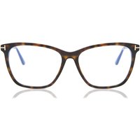 トム フォード トム フォード Tom Ford FT5762-B 052 青-Light Block サングラス - 女性用 - べっ甲shell