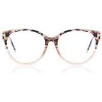 トム フォード トム フォード Tom Ford FT5770-B 055 青-Light Block サングラス - 女性用 - べっ甲shell