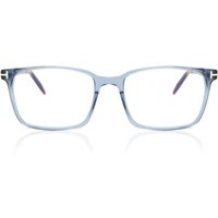 Tom Ford FT5802-B 090 Blue-Light Block Men's Eyeglasses Blue Size 55 - Blue Light Block Available