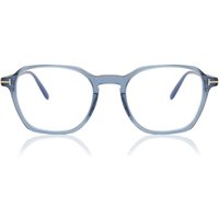 Tom Ford FT5804-B 090 Blue-Light Block Men's Eyeglasses Blue Size 50 - Blue Light Block Available