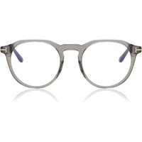 Tom Ford FT5833-B 020 Blue-Light Block Men's Eyeglasses Clear Size 49 - Blue Light Block Available