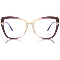 トム フォード トム フォード Tom Ford FT5882-B 083 青-Light Block サングラス - 女性用 - 黄色
