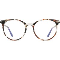 トム フォード トム フォード Tom Ford FT5575-B 055 青-Light Block サングラス - 女性用 - べっ甲shell