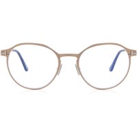 Tom Ford FT5866-B 035 Blue-Light Block Men's Eyeglasses Brown Size 52 - Blue Light Block Available