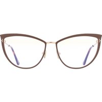 トム フォード トム フォード Tom Ford FT5877-B 046 青-Light Block サングラス - 女性用 - 茶色
