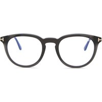 Tom Ford FT5905-B 005 Blue-Light Block Men's Eyeglasses Black Size 49 - Blue Light Block Available