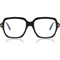 トム フォード トム フォード Tom Ford FT5908-B 001 青-Light Block サングラス - 女性用 - 黒