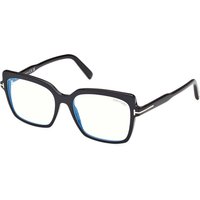 Tom Ford FT5947-B 001 Blue-Light Block Women’s Eyeglasses Black Size 54 - Blue Light Block Available
