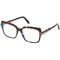 トム フォード トム フォード Tom Ford FT5947-B 052 青-Light Block サングラス - 女性用 - べっ甲shell