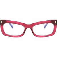 Tom Ford FT5966-B 075 Blue-Light Block Women’s Eyeglasses Pink Size 55 - Blue Light Block Available