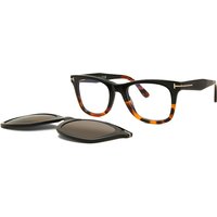 トム フォード トム フォード Tom Ford FT5970-B with Clip-On 005 青-Light Block サングラス - 男性用 - 黒