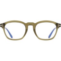 Tom Ford FT6033-B 096 Blue-Light Block Men's Eyeglasses Green Size 51 - Blue Light Block Available