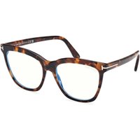 Tom Ford FT6042-B 052 Blue-Light Block Women’s Eyeglasses Tortoiseshell Size 54 - Blue Light Block Available