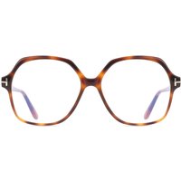 トム フォード トム フォード Tom Ford FT6062-B 053 青-Light Block サングラス - 女性用 - べっ甲shell