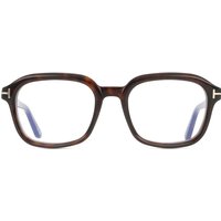 Tom Ford FT6060-B 052 Blue-Light Block Men's Eyeglasses Tortoiseshell Size 53 - Blue Light Block Available