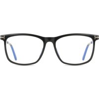 Tom Ford FT6038-B 001 Blue-Light Block Men's Eyeglasses Black Size 54 - Blue Light Block Available