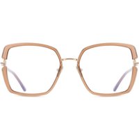 トム フォード トム フォード Tom Ford FT5985-B 045 青-Light Block サングラス - 女性用 - 茶色