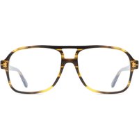 トム フォード トム フォード Tom Ford FT6058-B 056 青-Light Block サングラス - 男性用 - べっ甲shell