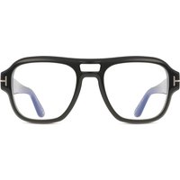 Tom Ford FT6085-B 001 Blue-Light Block Men's Eyeglasses Black Size 54 - Blue Light Block Available