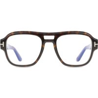 Tom Ford FT6085-B 052 Blue-Light Block Men's Eyeglasses Tortoiseshell Size 54 - Blue Light Block Available