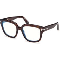 Tom Ford FT6094-B 052 Blue-Light Block Women’s Eyeglasses Tortoiseshell Size 54 - Blue Light Block Available