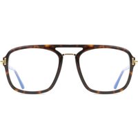 トム フォード トム フォード Tom Ford FT6086-B 052 青-Light Block サングラス - 男性用 - べっ甲shell