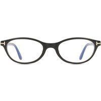 Tom Ford FT6114-D-B Asian Fit 001 Blue-Light Block Women’s Eyeglasses Black Size 50 - Blue Light Block Available