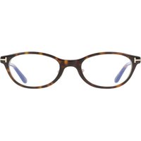 トム フォード トム フォード Tom Ford FT6114-D-B アジアフィット 052 青-Light Block サングラス - 女性用 - べっ甲shell