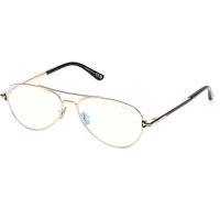 トム フォード トム フォード Tom Ford FT6128-B 028 青-Light Block サングラス - 男性用 - 金色