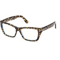 トム フォード トム フォード Tom Ford FT6132-B 055 青-Light Block サングラス - 女性用 - べっ甲shell