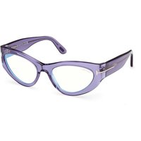トム フォード トム フォード Tom Ford FT6134-B 081 青-Light Block サングラス - 女性用 - Purple