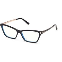 トム フォード トム フォード Tom Ford FT6135-B 001 青-Light Block サングラス - 女性用 - 黒