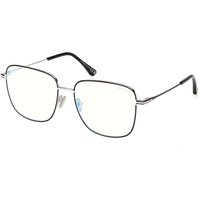 トム フォード トム フォード Tom Ford FT6136-B 005 青-Light Block サングラス - 女性用 - 黒