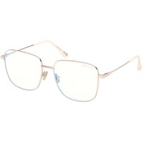 トム フォード トム フォード Tom Ford FT6136-B 025 青-Light Block サングラス - 女性用 - 金色