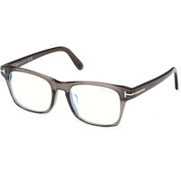 トム フォード トム フォード Tom Ford FT6150-D-B アジアフィット 020 青-Light Block サングラス - 男性用 - クリア