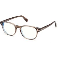 トム フォード トム フォード Tom Ford FT6169-B 045 青-Light Block サングラス - 男性用 - 茶色