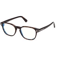 Tom Ford FT6169-B 052 Blue-Light Block Men's Eyeglasses Tortoiseshell Size 51 - Blue Light Block Available